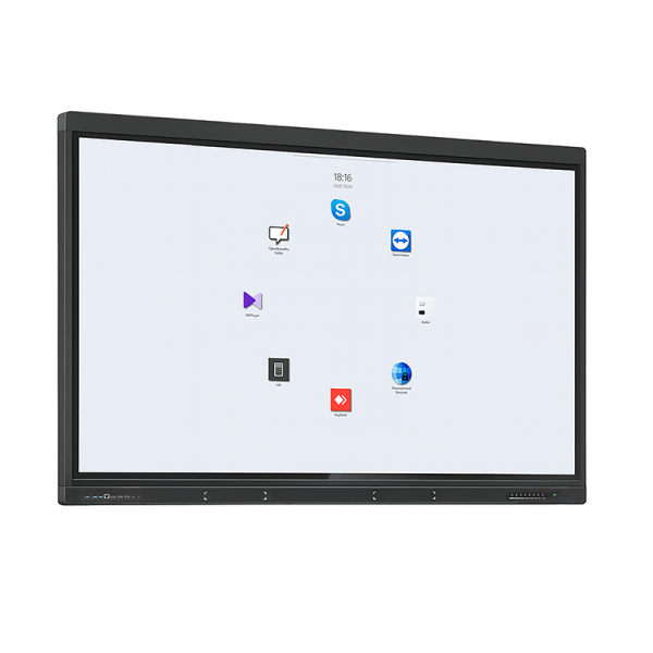 Интерактивный комплекс с вычислительным блоком и мобильным креплением